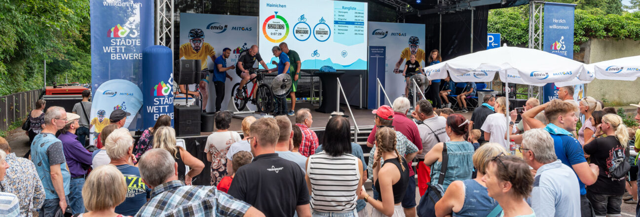 Städtewettbewerb der enviaM am 20.07.2025 in Hainichen